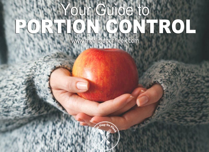 meal prep portion control guide
