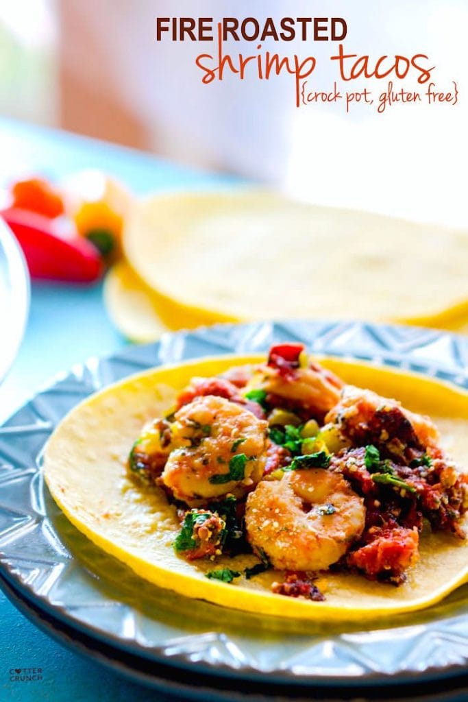 fire roasted slow cooker shrimp tacos
