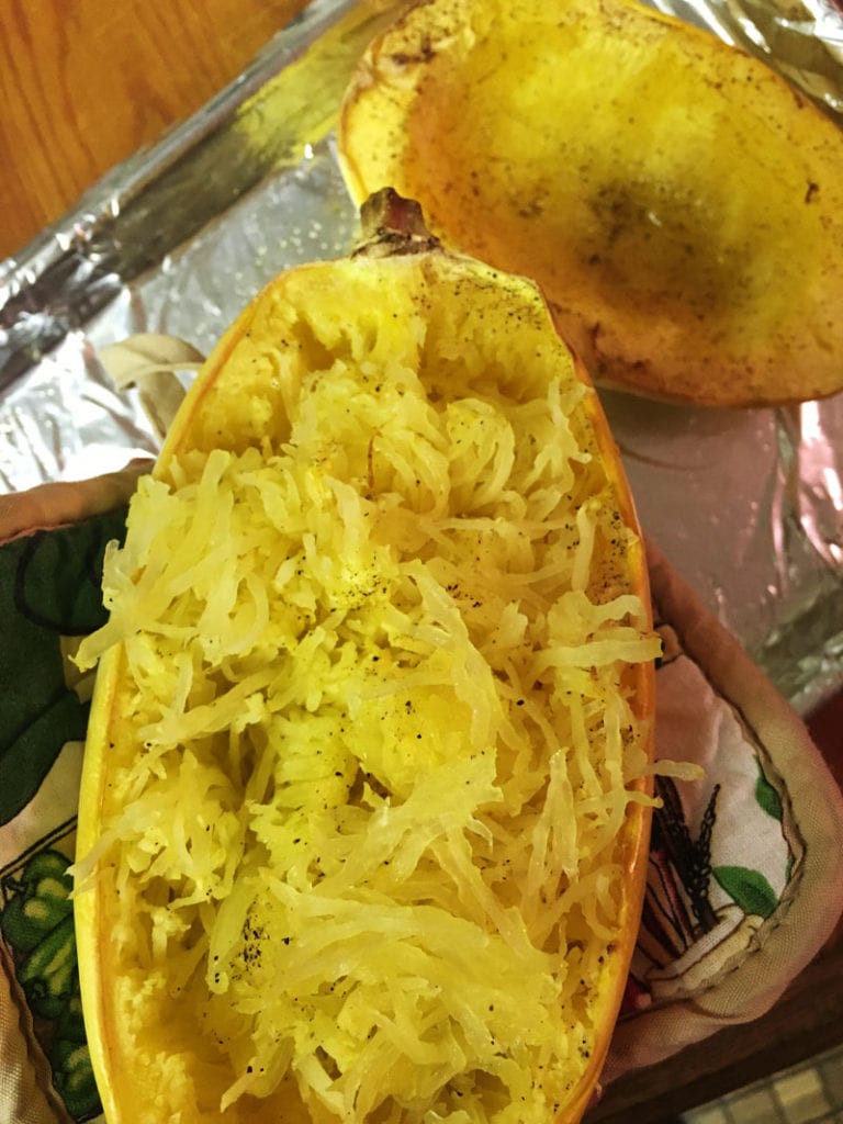 how to cook spaghetti squash step 7