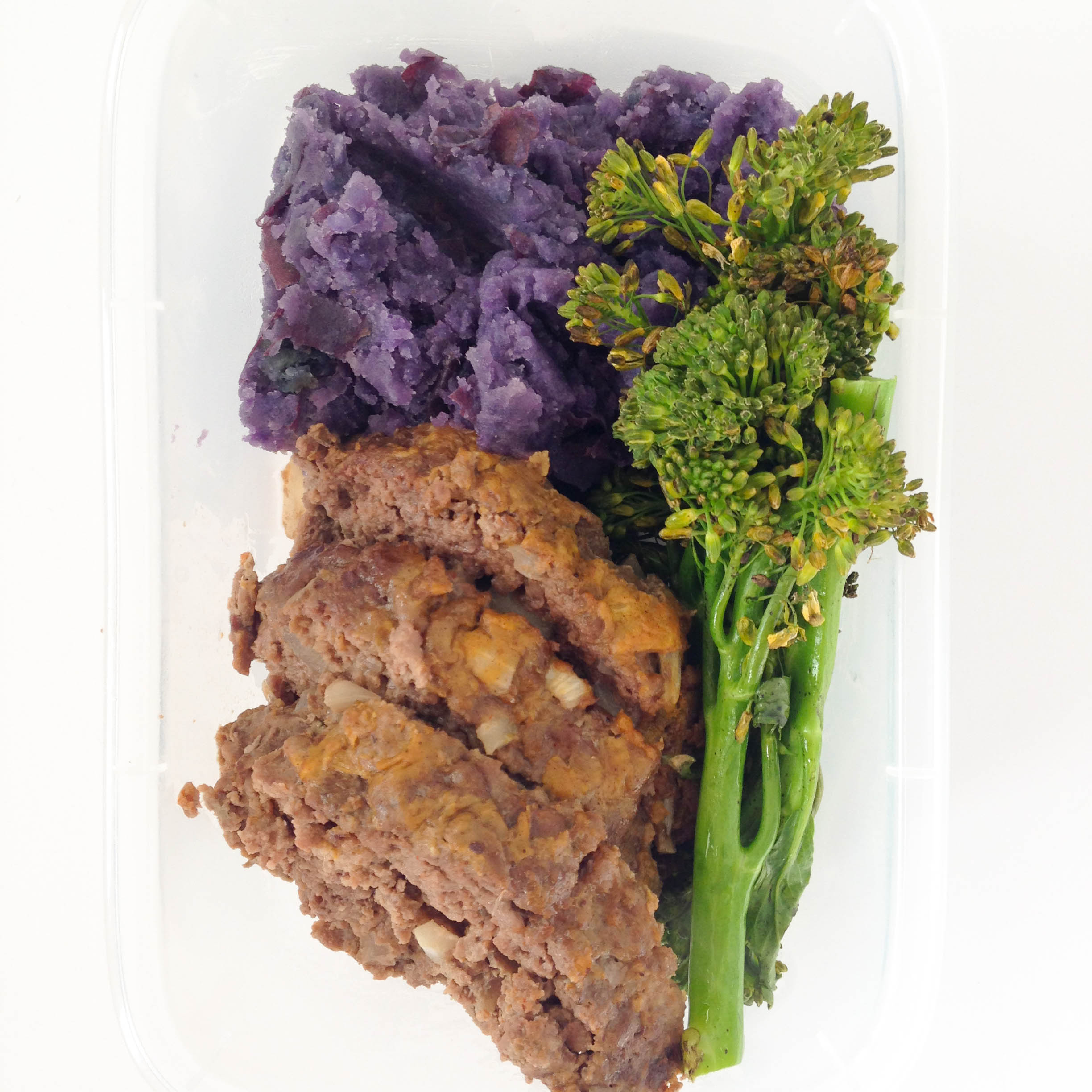 Paleo Meatloaf & Mashed Potato Meal Prep