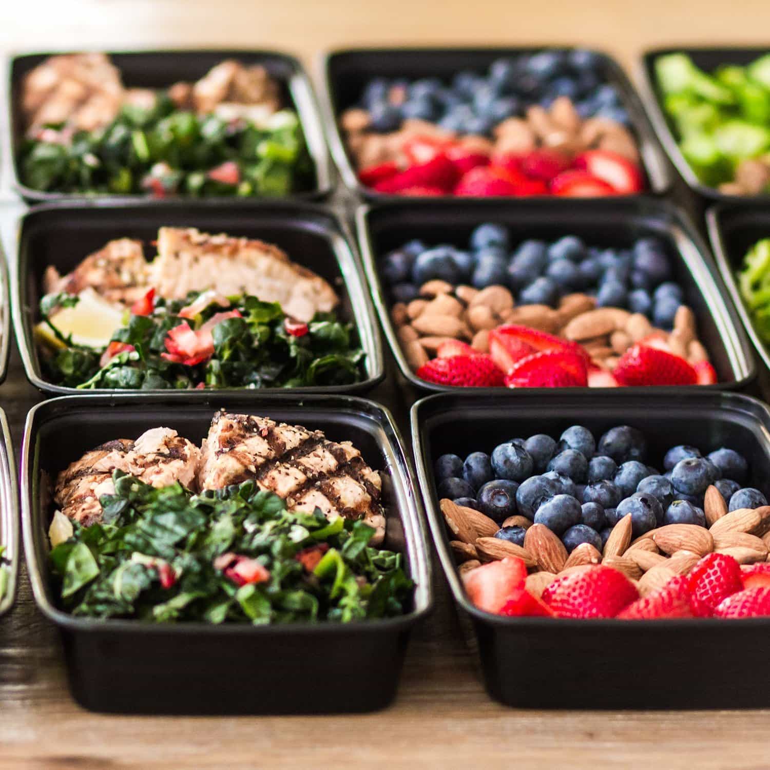 single compartment food storage container