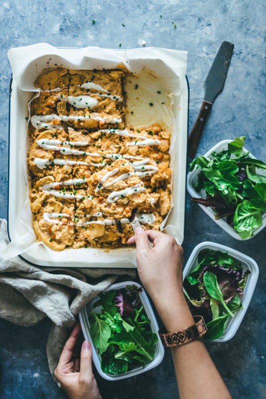 Whole30 Baked Buffalo Chicken Casserole