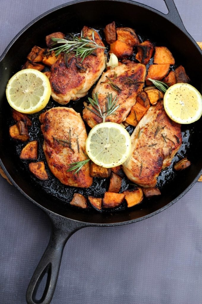 meal prep lunch idea: rosemary chicken
