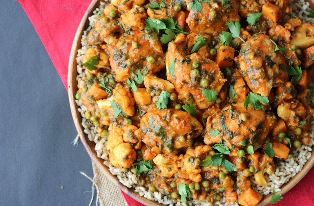 One pot paleo curry meal prep lunch