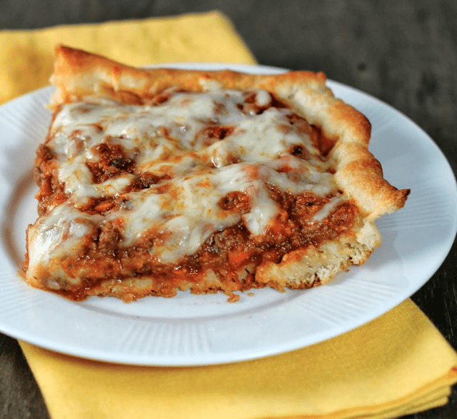 Deep Dish Pizza Casserole
