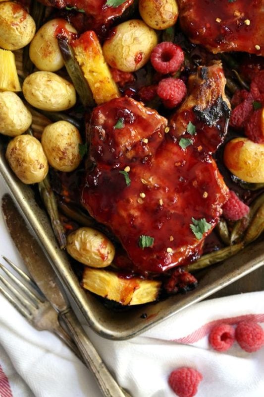 Pork Chop Sheet Pan Recipes