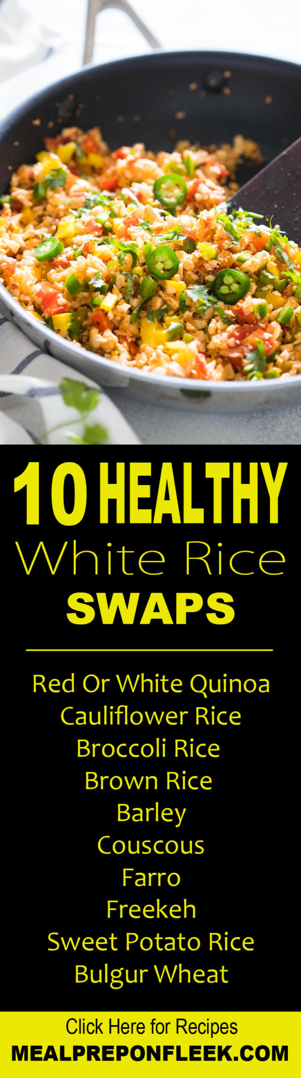 10 Healthy Alternatives To White Rice