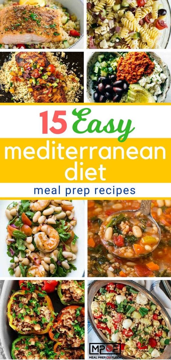 mediterranean diet meal prep