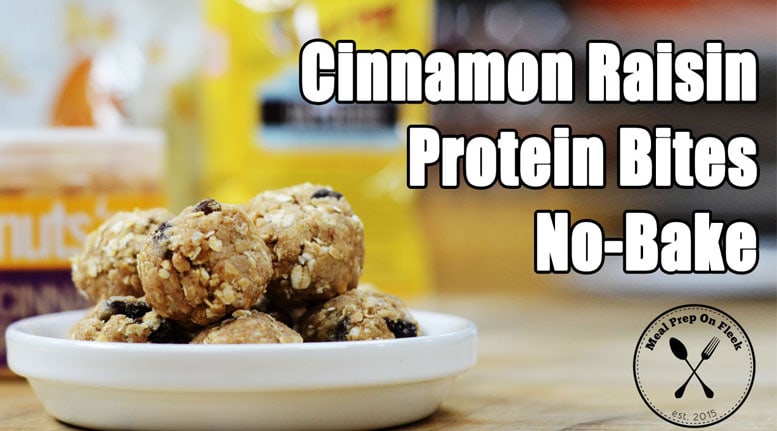 Cinnamon Raisin Energy Bites recipe