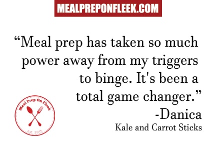 Kale and Carrot Sticks Quote