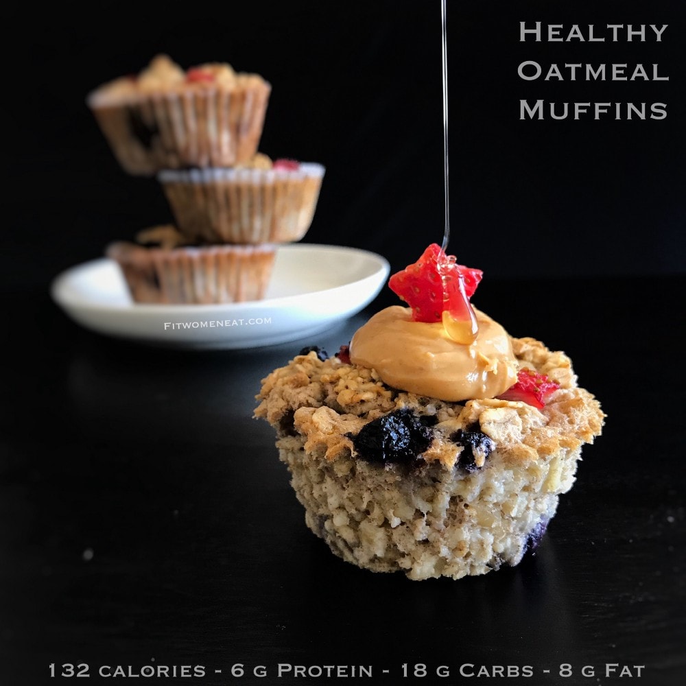 Healthy Oatmeal Muffins