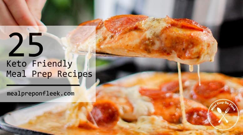 high healthy fat - low carb recipes - weekday meal prep