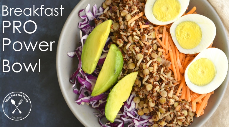 Meal Prep Breakfast Bowl