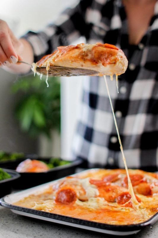 Pizza Chicken Meal Prep