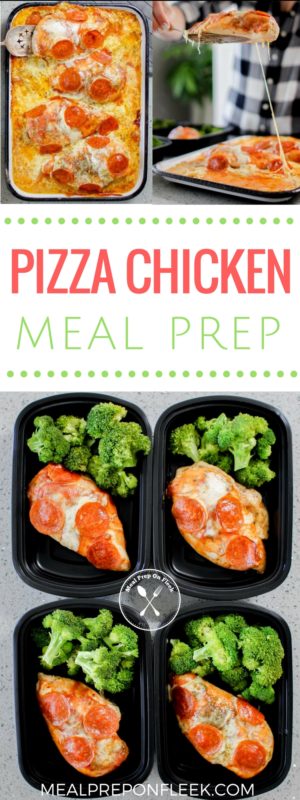 Pizza Chicken Meal Prep Recipe