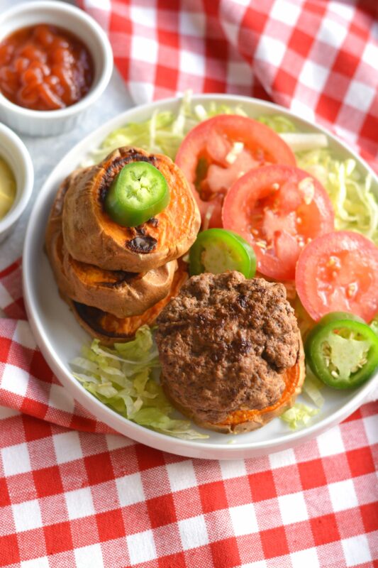 Paleo Jalapeno Burger meal prep
