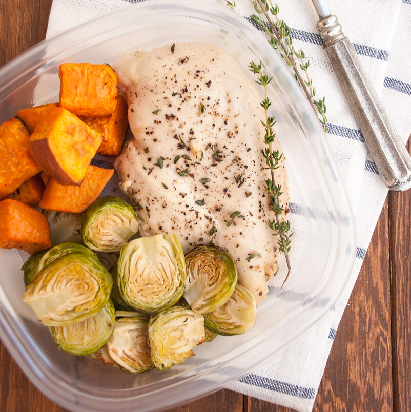 Garlic and Thyme Chicken Meal Prep
