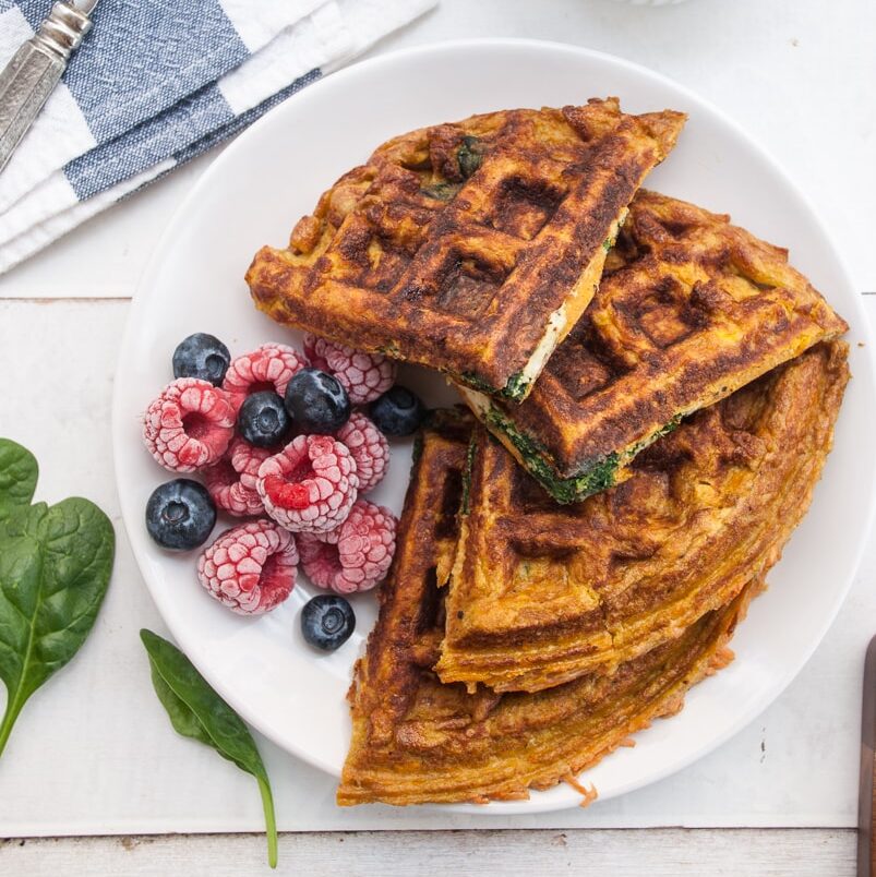 Sweet Potato Waffle Meal Prep Recipe