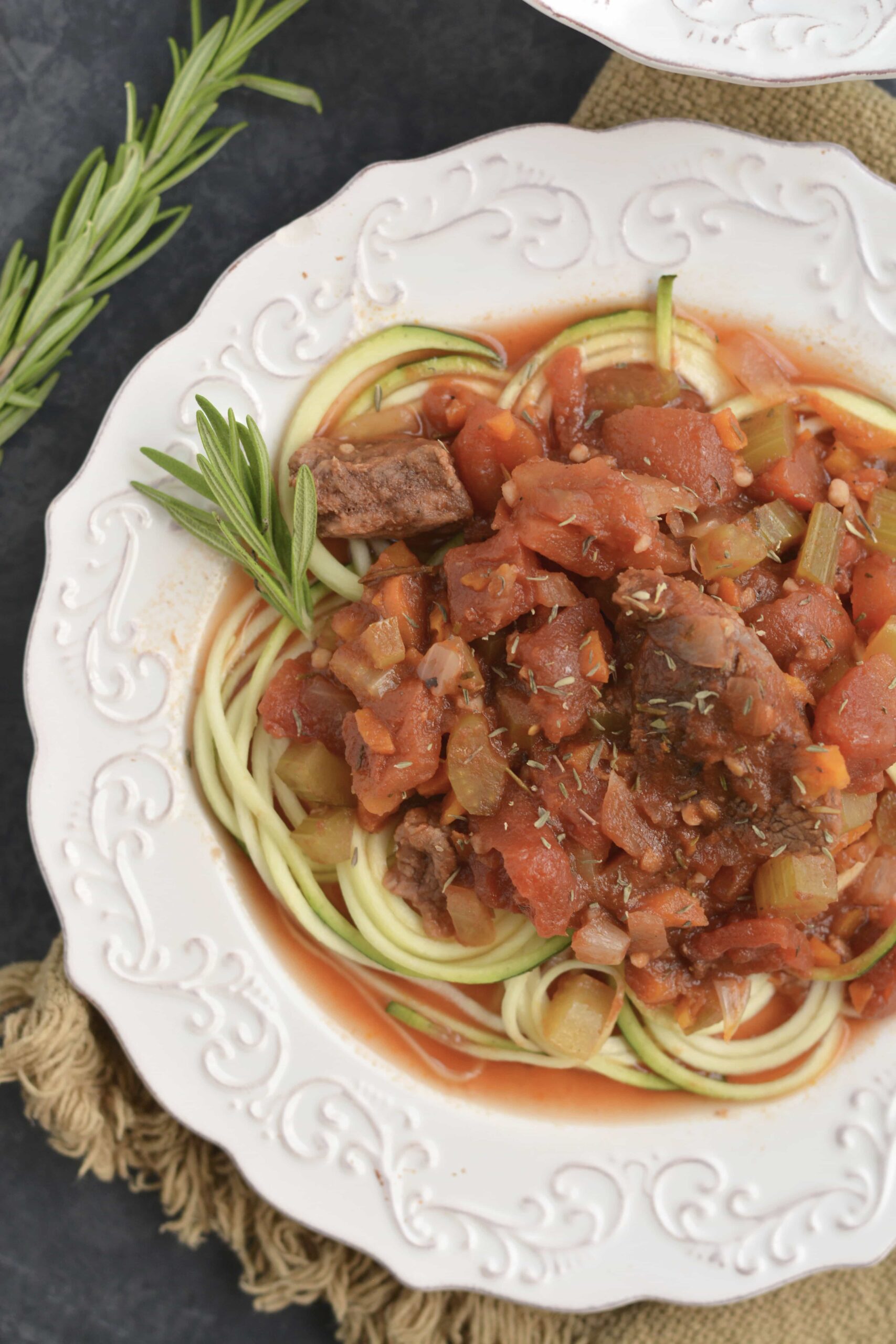 Low Carb Crockpot Beef Ragu Meal Prep Idea
