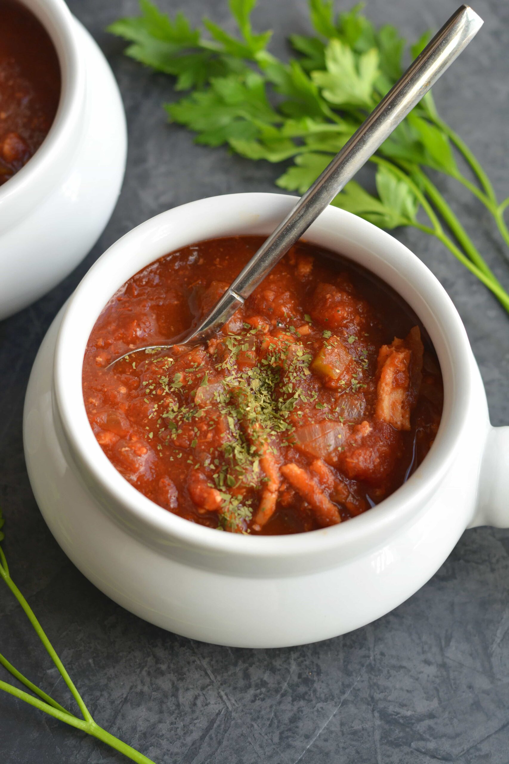 Crockpot Pumpkin Chili Meal Prep Recipe