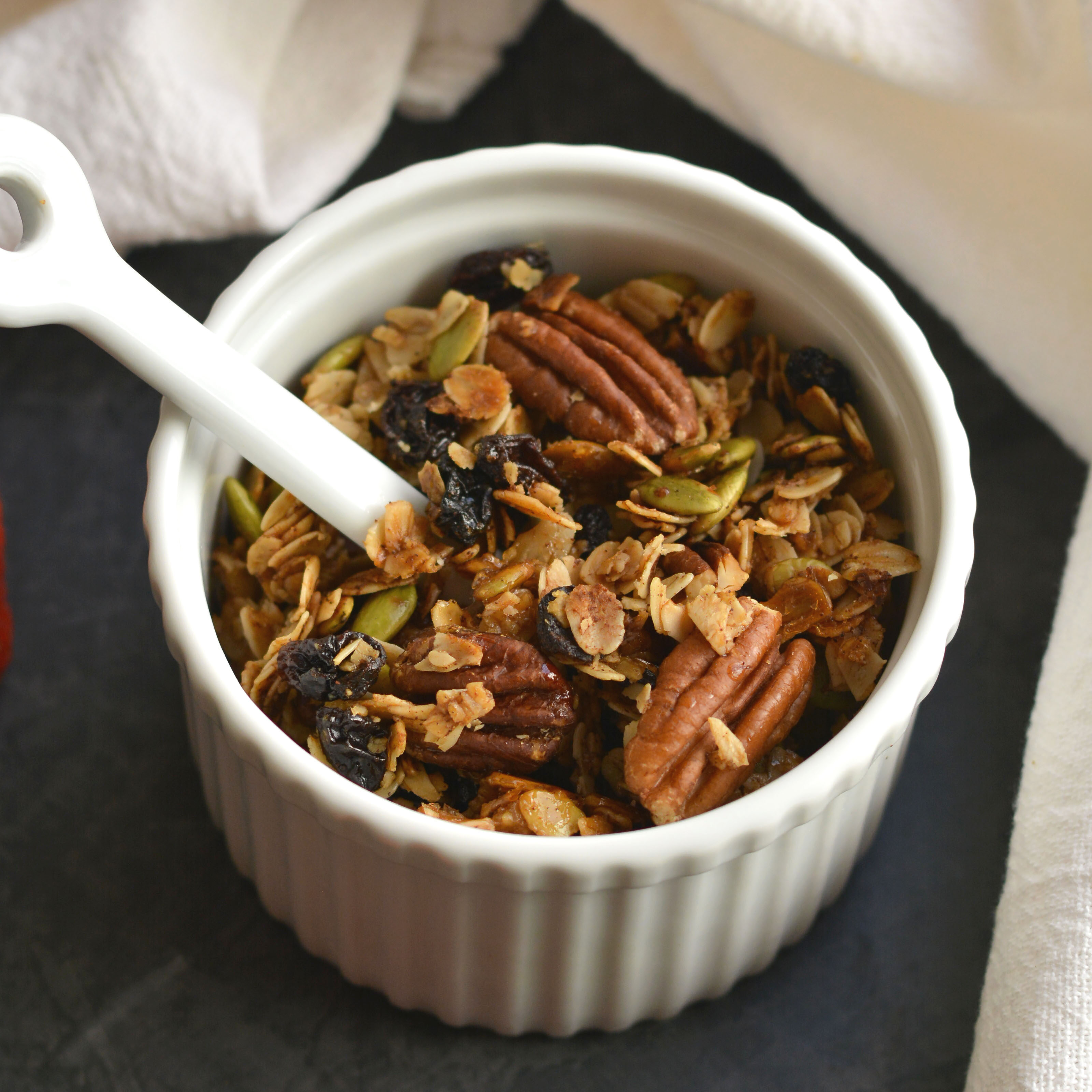 Easy Gluten Free Fall Breakfast Granola Recipe