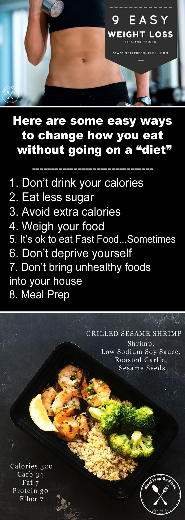 weight loss tips and tricks