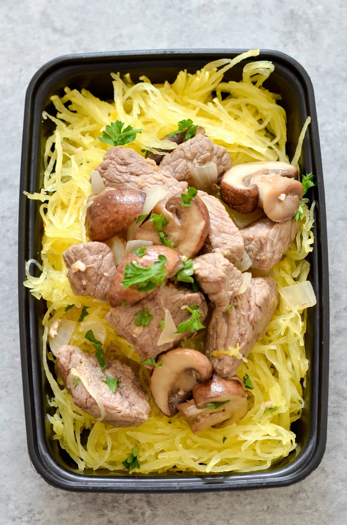 One Pan Paleo Beef Stroganoff - 1
