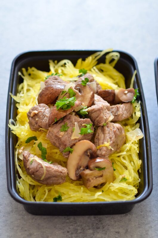 One Pan Paleo Beef Stroganoff - 1