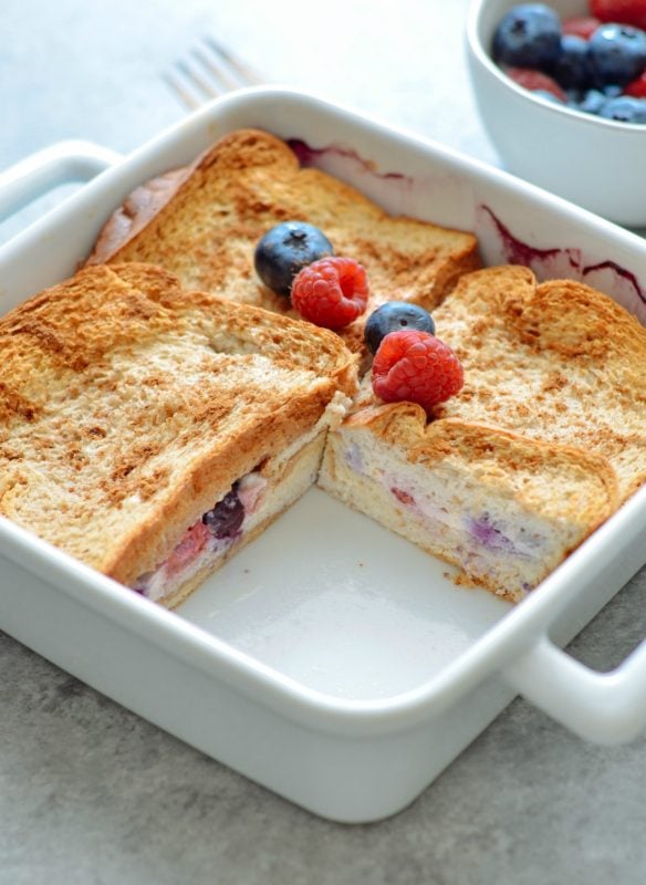 Stuffed French Toast Meal Prep