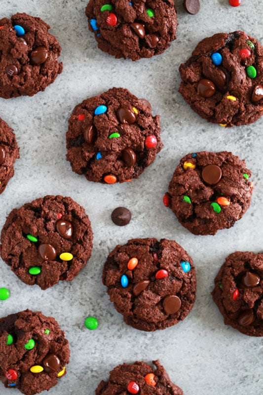double-chocolate-mms-cookies-5