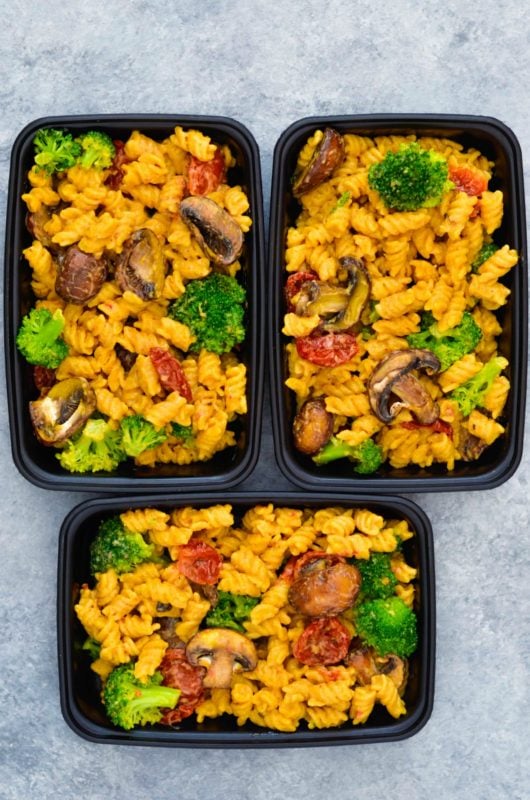 Sun Dried Tomato Broccoli & Portobello Mushroom Mac & Cheese 1