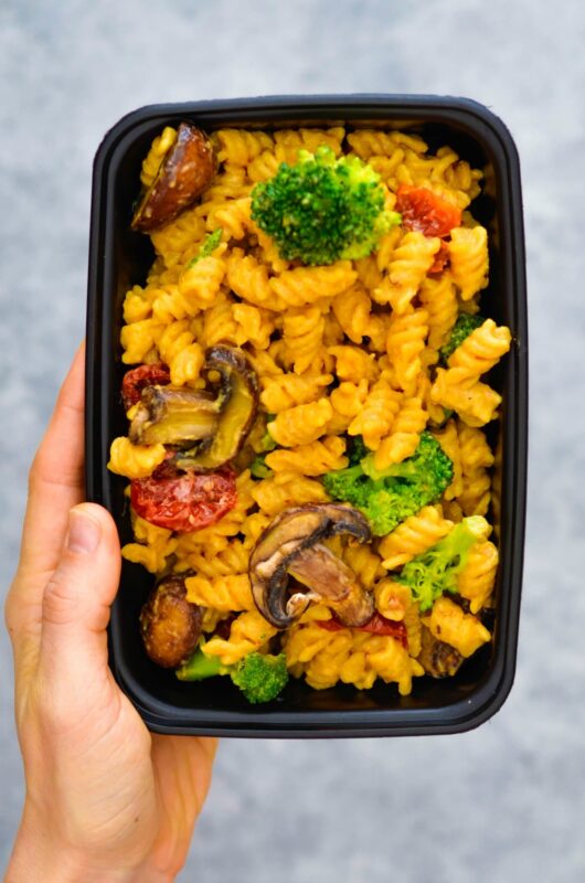 Sun Dried Tomato Broccoli & Portobello Mushroom Mac & Cheese 1