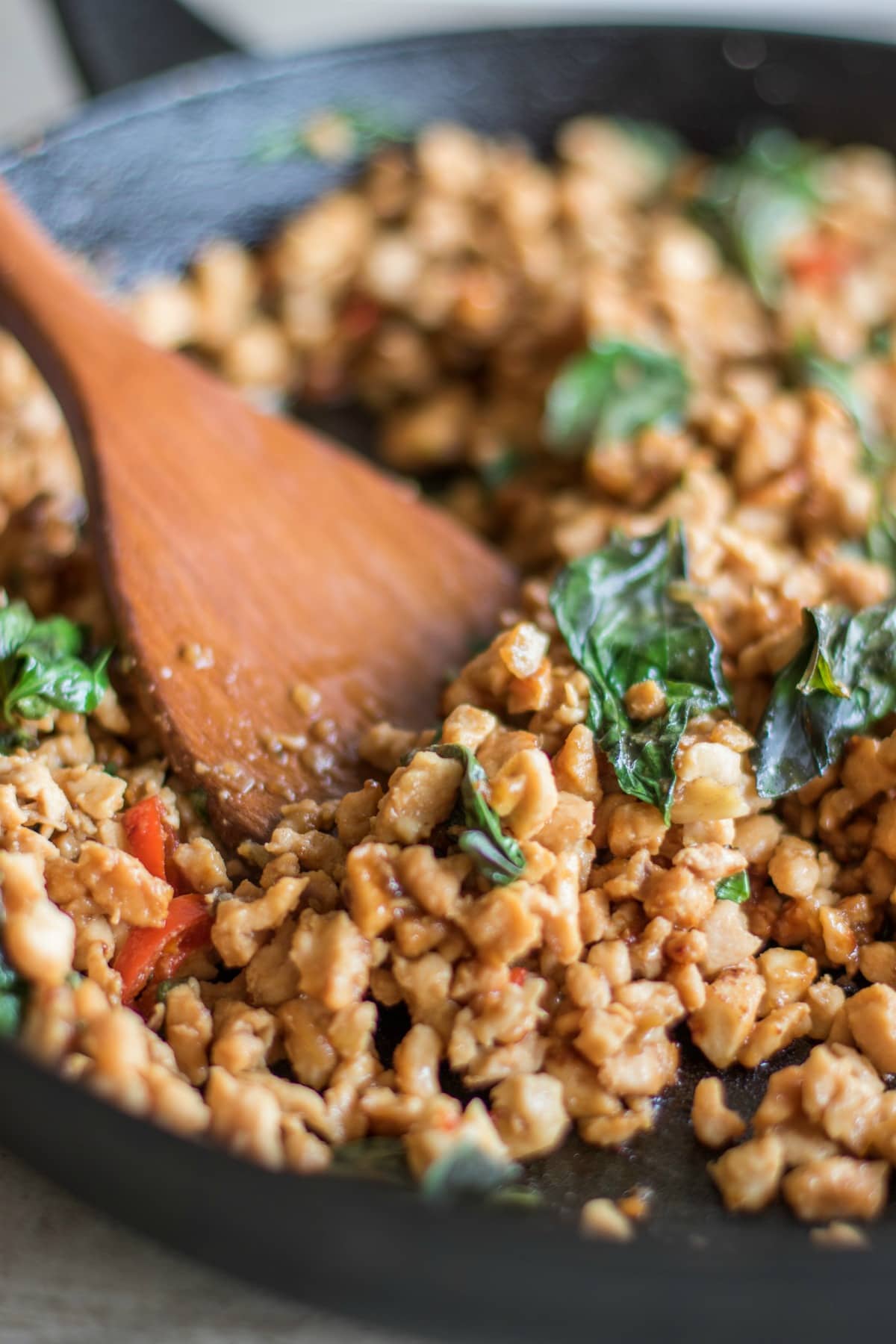 Thai Basil Chicken Meal Prep