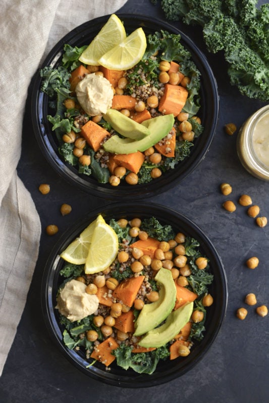Loaded Mediterranean Bowl Meal Prep