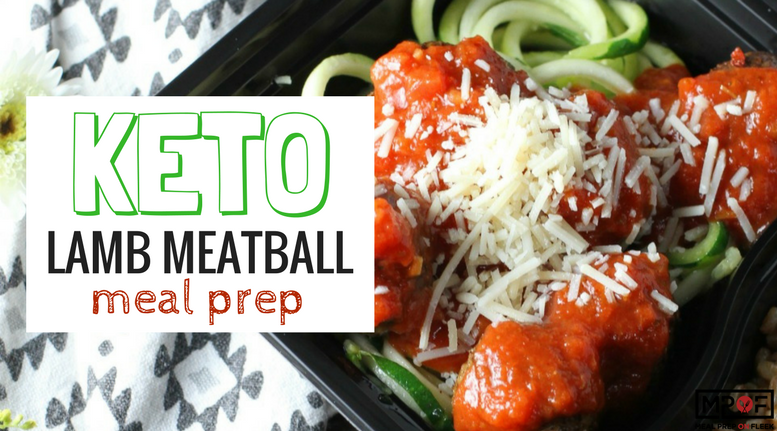 Keto Lamb Meatball Meal Prep