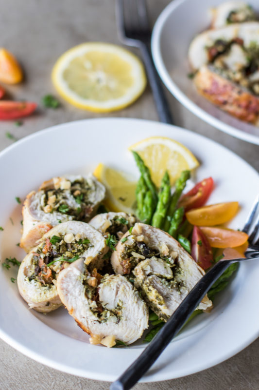 Whole30 Pesto Chicken Meal Prep