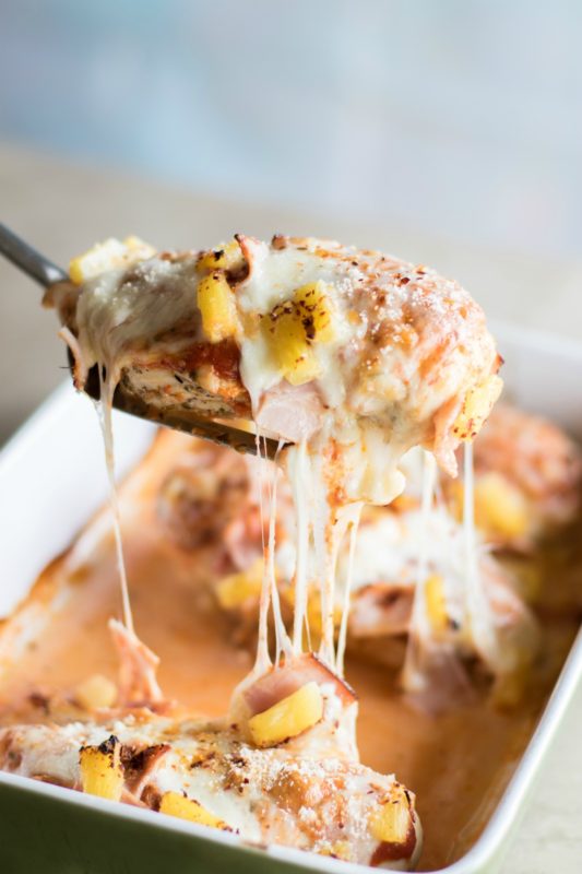 Hawaiian Pizza Chicken Meal Prep