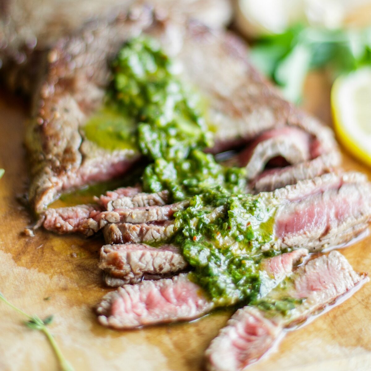 Whole30 Chimichurri Steak Meal Prep
