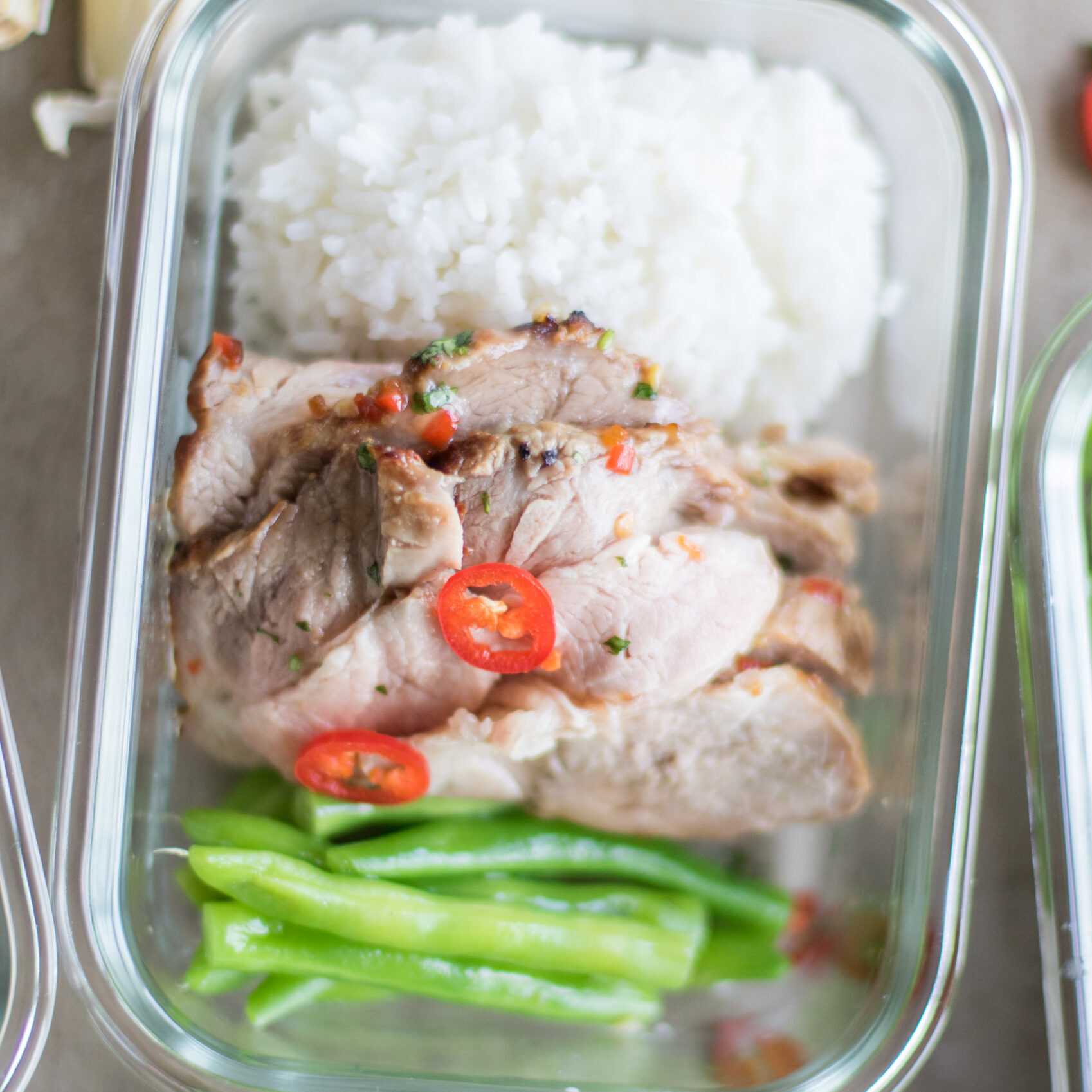 Thai Sweet Chili Pork Tenderloin Meal Prep