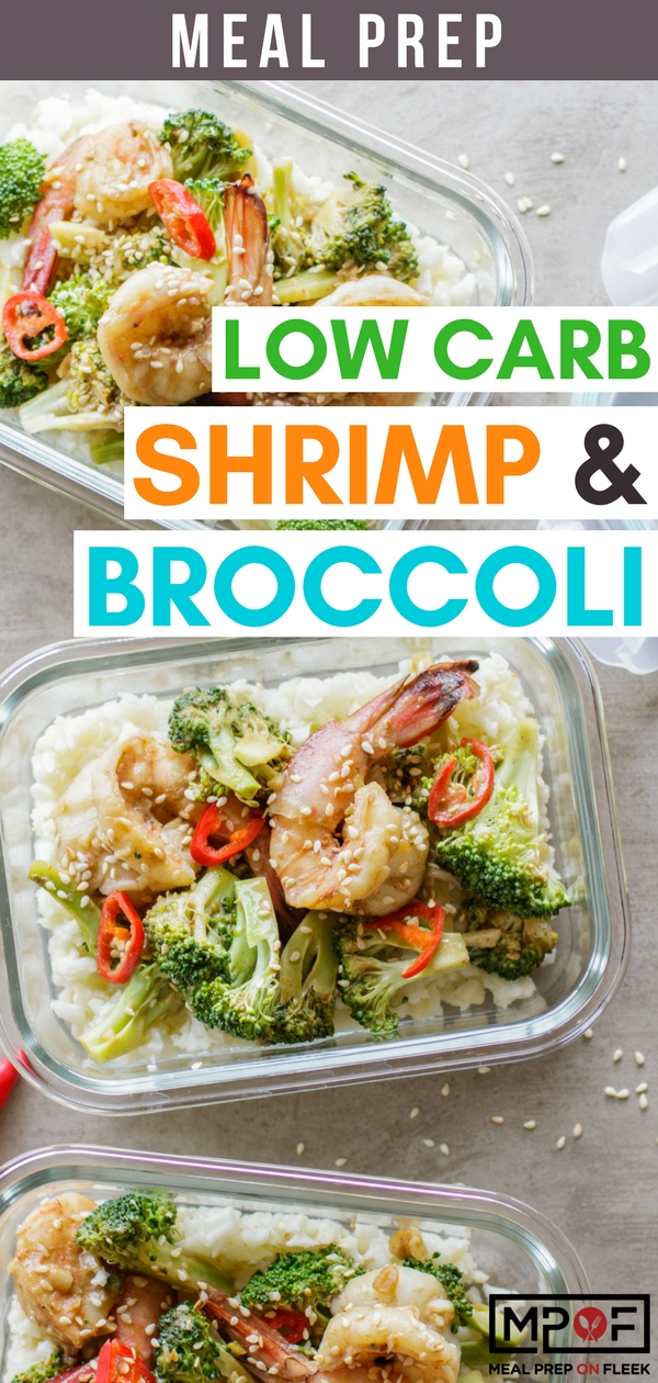 Shrimp and Broccoli Meal Prep