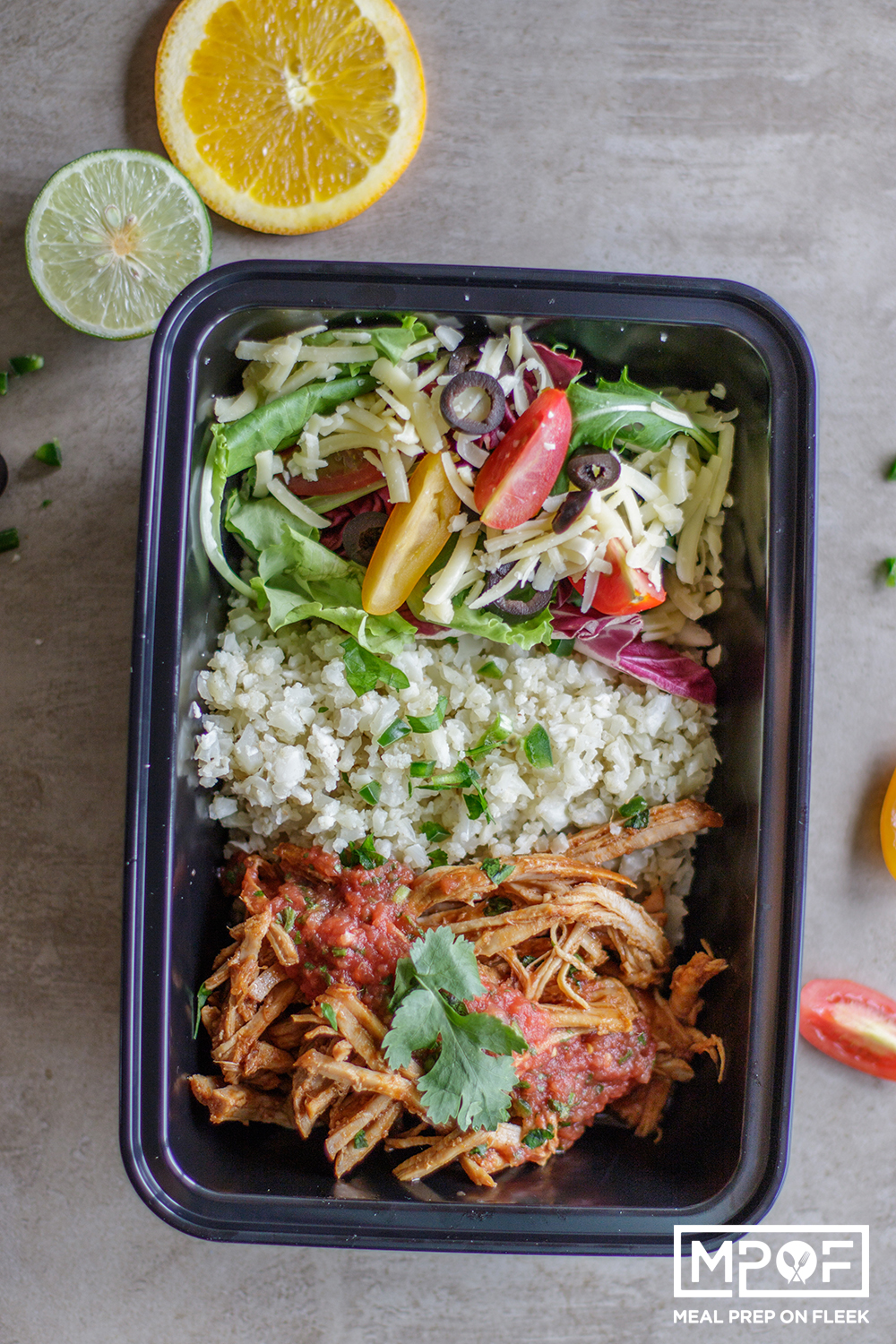 Slow Cooker Keto Pork Carnitas Meal Prep