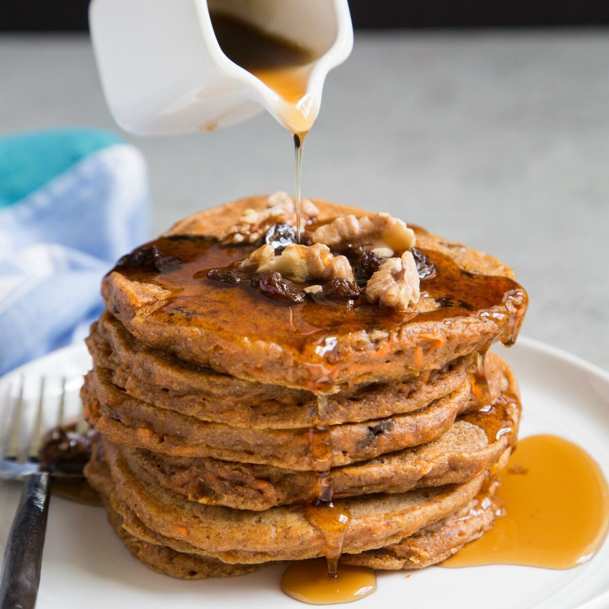 Carrot Cake Pancake Meal Prep