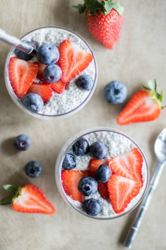 Keto Vanilla Chia Pudding