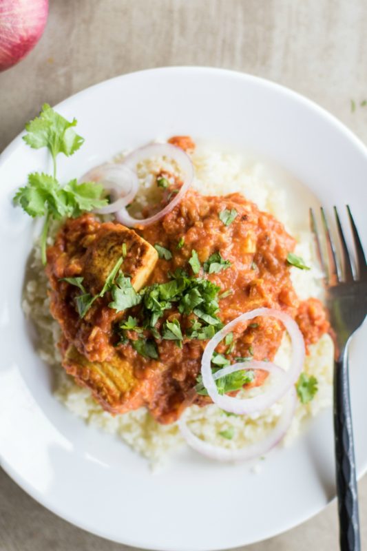 Vegan Tofu Tikka Masala