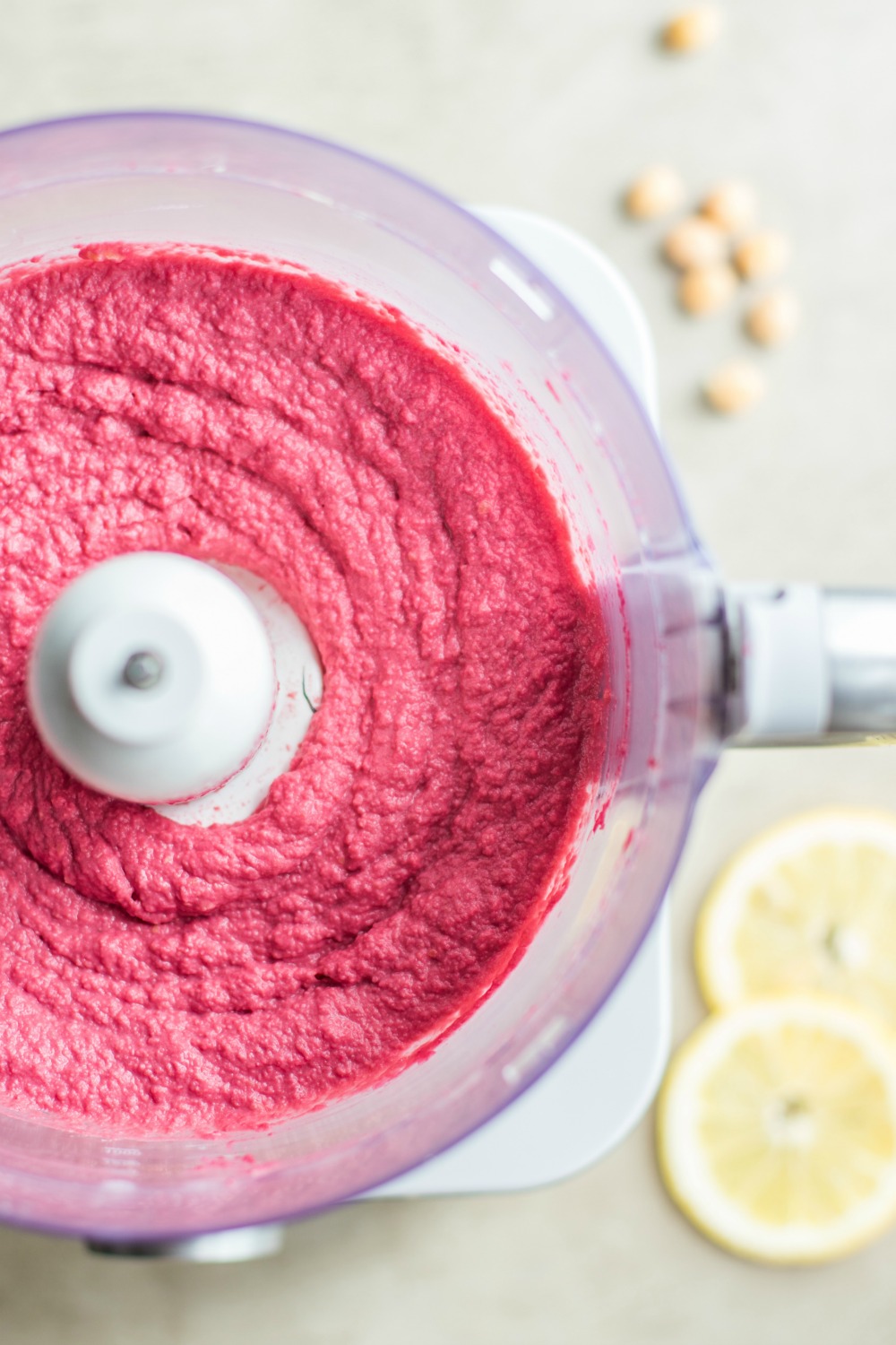 Beet Hummus Veggie Dipper Snacks