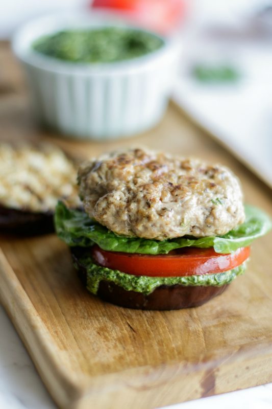 Whole30 Pork Burger Meal Prep