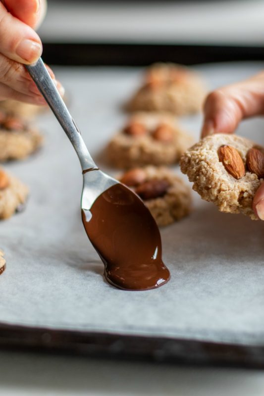 Keto Almond Joy Cookies 
