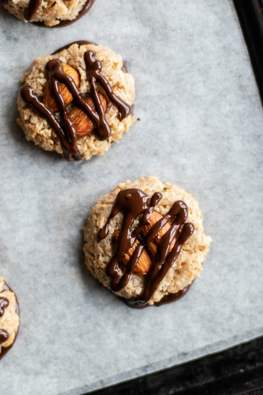 Keto Almond Joy Cookies 