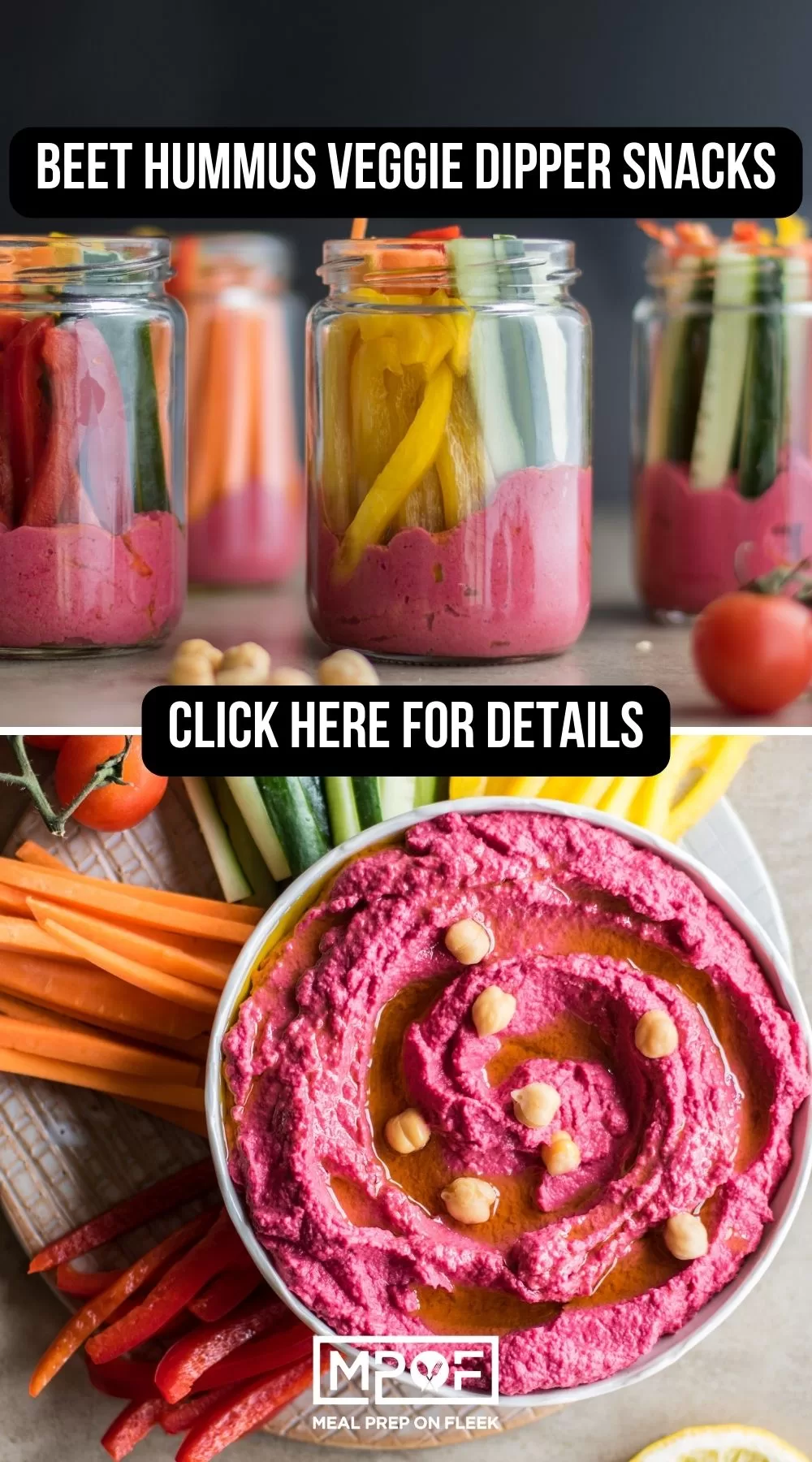Beet Hummus Veggie Dipper Snacks (1)