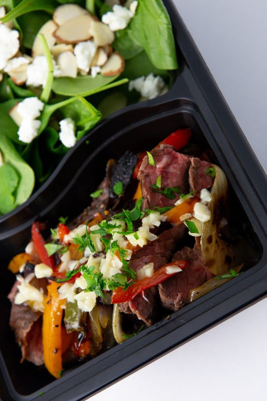 Keto Brazilian Style Skirt Steak Meal Prep